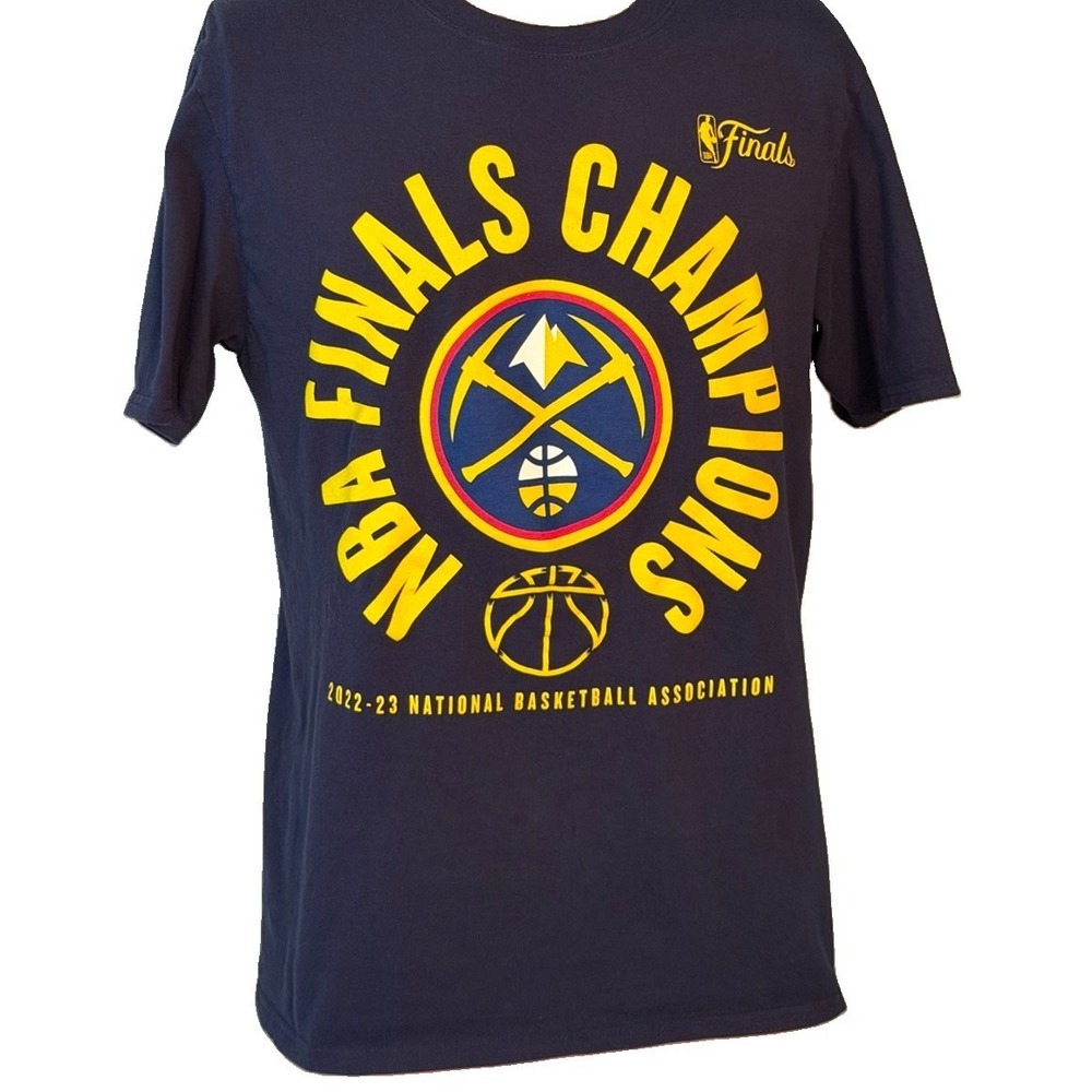 Denver Nuggets 2023 NBA Finals Champions Fanatics Men's Medium T-Shirt
